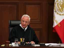 El ministro,Juan Silva Meza dijo que la reforma demanda que los tribunales sean más accesibles a la sociedad. EL UNIVERSAL  /