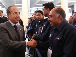 El Presidente Felipe Calderón invitó a sus colegas políticos para que respeten el erario público. NOTIMEX  /