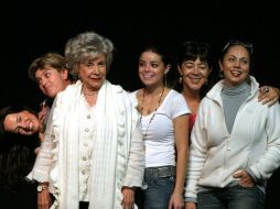 El grupo de actrices representará en una comedia un mosaico de anécdotas de mujeres mexicanas. NOTIMEX  /