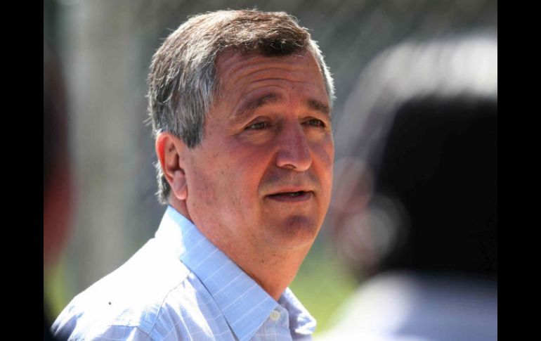 'Donde salimos a jugar, lo que sea, canicas, matatena, siempre nos interesa ganar', enfatizó el director de Guadalajara. MEXSPORT  /