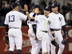 La lista de los diez clubes más valiosos del mundo está liderada por los Yankees. EFE  /