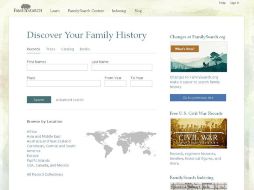Por lo general todos los archivos y muchos otros podrían continuar siendo gratuitos en el sitio mormón FamilySearch. ESPECIAL  /