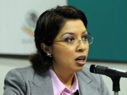 La diputada del PRD, Esthela Damián Peralta dijo que parece que hay una obsesión por ocultar la operación Pemex - Repsol. ESPECIAL  /