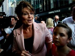La exgobernadora de Alaska Sarah Palin se convierte en la segunda líder republicana en acabar con rumores sobre sus aspiraciones.  /
