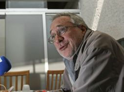 El poeta Javier Sicilia dijo que no es justo que nosotros tengamos que destruír a nuestro país en nombre de otro. EFE  /