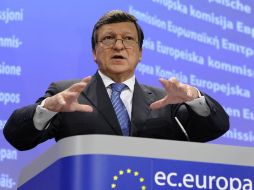 En la foto José Manuel Durao Barroso, presidente de la Comisión Europea. AFP  /