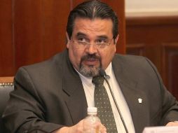 El rector de la máxima casa de Estudios, Marco Antonio Cortés Guardado.  /