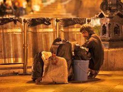 Alrededor de 100 indigentes se encuentran en el Centro Histórico de Guadalajara, en ellos focalizarán programas.  /
