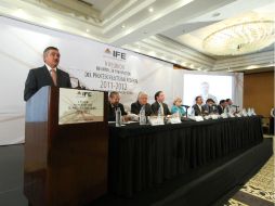 Se espera que el día de mañana el IFE apruebe los criterios para el registro de candidatos y logística. NOTIMEX  /