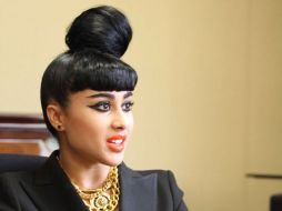 La cantante se distingue por su estilo perfeccionista y lejano a las convenciones sociales y musicales. NOTIMEX  /