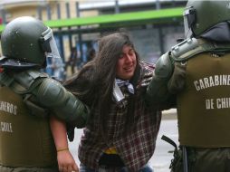 En el segundo reporte dado por las autoridades, iban 132 detenidos pero en otras ciudades se retuvieron a 124 estudiantes más. AFP  /