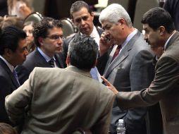 Panistas y perredistas evitaron que pasara la propuesta del PRI y otros partidos. EL UNIVERSAL  /