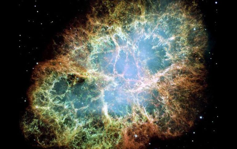 La nebulosa del cangrejo es uno de los objetos más dinámicos y estructuralmente complejos jamás observados. EFE  /
