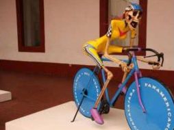 La ganadora, fue elegida entre 23 esculturas elaboradas a partir de las disciplinas deportivas. ESPECIAL  /