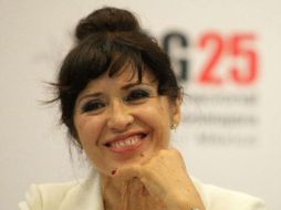 María Rojo, presidenta de la Comisión de Cultura del Senado de la República.  /