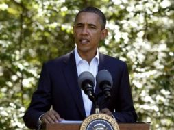 Obama dijo que el Congreso se enfrentaría con la opción de mantener los impuestos como están para los millonarios. REUTERS  /