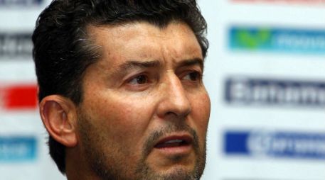 En conferencia de prensa, Jose Manuel de la Torre habla acerca del homenaje a Oswaldo  Sanchez. MEXSPORT  /