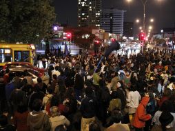 La líder de los estudiantes acusó a las autoridades por criminalizar los movimientos sociales. EFE  /
