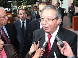 Rojas afirma que el PRI seguirá trabajando para lograr un nuevo consenso. ARCHIVO.  /