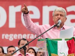 López Obrador elogió el esfuerzo de los mexicanos que viven en Estados Unidos. ARCHIVO.  /