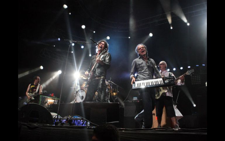 La nostalgia hizo de las suyas, tanto en el público como en los integrantes de Caifanes.  /