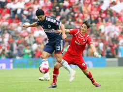 Las Chivas llegaron a cinco partidos sin triunfos al empatar hoy 0-0 en su visita al Toluca. EFE  /