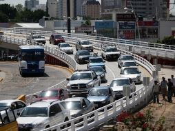 Los autos pueden circular en el nodo desde el pasado 30 de septiembre.  /