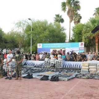 Caen en Tamaulipas 36 presuntos integrantes de  cártel