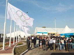 La Villa Panamericana sigue creciendo en con los atletas que van llegando de diferentes países.  /