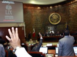 Entre 2004 y 2010, el gasto del Congreso local casi se triplicó de 312.4 a 827.2 millones de pesos. ARCHIVO  /