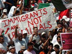 Los grupos de derechos ciciles que demandaron la ley antiinmigrante dice que ésta promueve discriminación. ESPECIAL  /