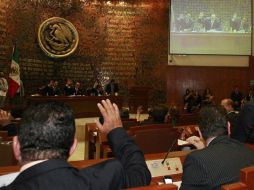 El primer tema que el Congreso estatal aprobó fue la Ley de Extinción de Dominio. ARCHIVO  /