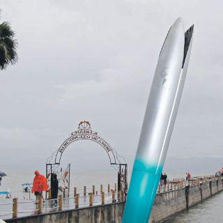 La Antorcha llegó hasta el Lago