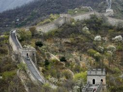 El segmento de la muralla dañado fue construido durante la dinastía Ming (1368-1644).  ARCHIVO  /