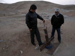 El 12 de octubre se celebra el aniversario del rescate de los 33 mineros en el desierto de Atacama. EFE  /