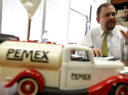 El subdirector comercial de Pemex, Moisés, aseguró que el abasto de gasolinas está garantizado. NOTIMEX  /
