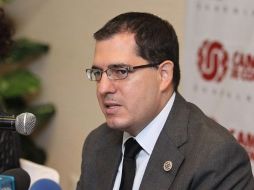 El presidente de la Cámara de Comercio de Guadalajara, Miguel Alfaro Aranguren, habló sobre renovación del Centro Histórico. ARCHIVO  /