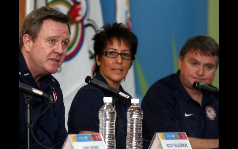 Los dirigentes de la comita de EU diron sus impresiones previo a la competencia. MEXSPORT  /