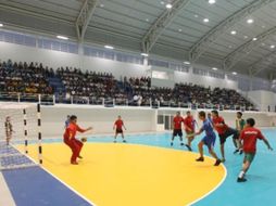 México en los últimos segundos del encuentro fue cuando empató dejando el marcador en 30-30. EFE  /