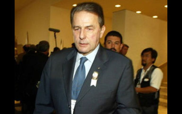 El titular del COI se mostró contento con las instalaciones y organización de la cita panamericana. ARCHIVO  /