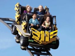 Los atractivos siempre recuerdan a los famosos bloques de Lego. AP  /