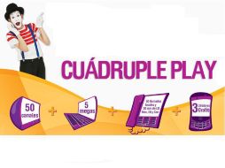 Megacable se une a las pocas empresas internacionales que ofrecen el servicio Cuádruple play. ESPECIAL  /