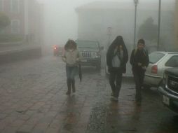 Las bajas temperaturas se deben al frente frío seis que transita el país. ARCHIVO  /