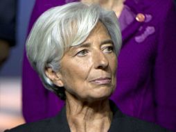 Christine Lagarde (foto) asegura que está satisfecha con la toma de conciencia a escala europea. AFP  /
