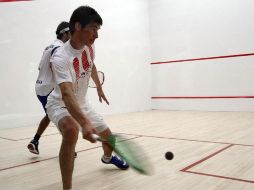 Casarino (der) jugará contra Arturo Salazar. MEXSPORTS  /