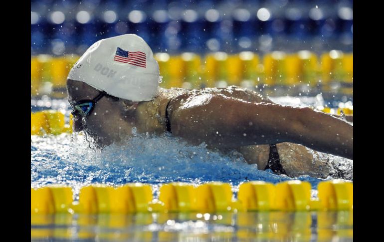 Donahe ganó con tiempo oficial de 58 segundos y 73 centésimas.  /