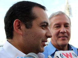 El aspirante a la candidatura del PAN, Ernesto Cordero, dijo que Chihuahua es primordial para lograr el triunfo electoral en el 2012.  /