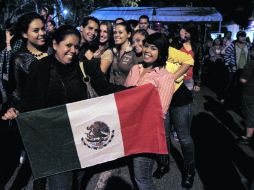 La fiesta panamericana ya comenzó desde hace al menos dos días en la Avenida Chapultepec, que de por sí tiene vida nocturna propia.  /