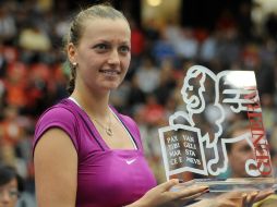 Venció a la eslovaca Dominka Cibulkova, en su octava final. AFP  /