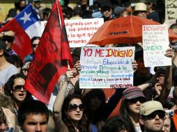 La indignación en Chile y en el mundo es la exigencia de una democracia de verdad, una democracia real. EFE  /